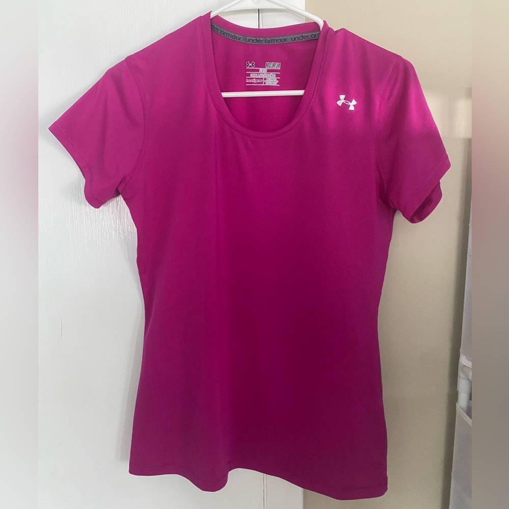 Under Armour Women's Short Sleeve Tee - Pink